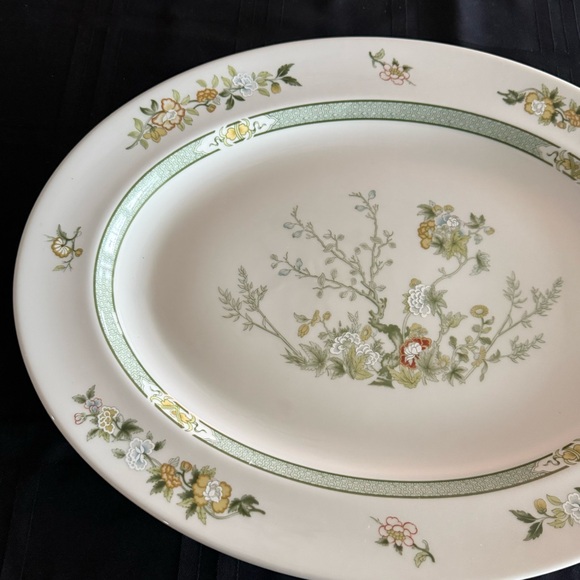 Royal Doulton Tonkin TC1107 16x12 Oval Serving Platter Fine China England - Picture 2 of 8